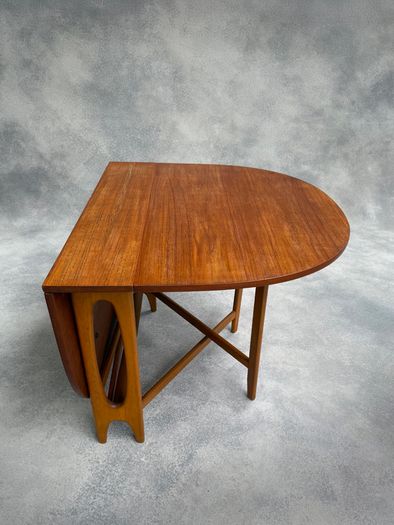 Mid-Century Drop Leaf Dining Table