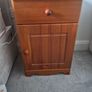 2 x Pine Bedside Lockers Image 2