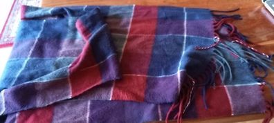 Unisex Plaid Scarf