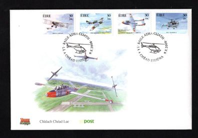 2000 Ireland Military Aviation Self-Adhesive Commemorative Stamps An Post First Day Cover (FDC)