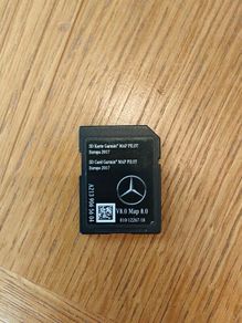Mercedes Garmin Map Navigation SD Card