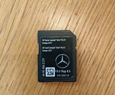 Mercedes Garmin Map Navigation SD Card