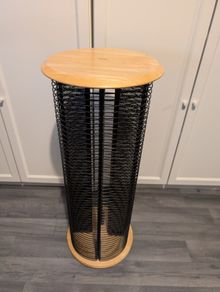 2 x Hama cd Rack Storage Carousels 200 + 100 cds