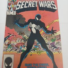 Secret Wars #8 1st Black Suit