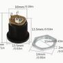 (2Pair) 12V 3A 5.5x2.1mm DC Power Male / Female Plugs Connector. New. Image 2