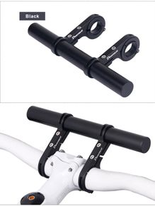 20cm Aluminium Alloy Bicycle Handlebar Extended Bracket Bike Headlight Mount Bar Computer Holder Lamp Support Rack Alloy Fiber Stand