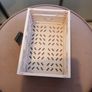 2 x plastic storage baskets Image 2