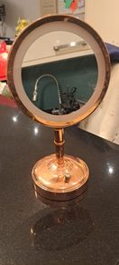 No.7 rose gold mirror