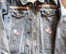 Next denim jacket age 5/6 years