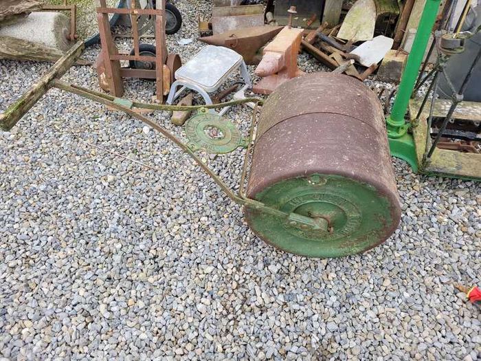Antique Victorian Lawn Roller   delivery available