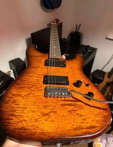 US Custom guitars full honduras mahogany high spec