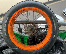 E Bike Wheel And Perfect Thre And Tube With Disc