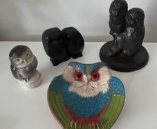 Owls ornaments, Genesis Fine Art, Owencraft