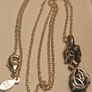 Rhodium Plated Sterling Silver Rare Capri Blue Quartz Pendant Image 7