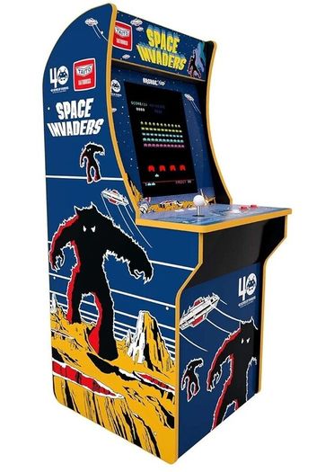 Taito 1up Space Invaders arcade cabinet