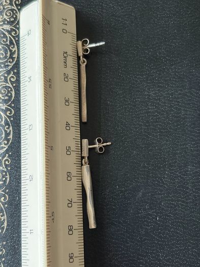 John Rocha silver earrings