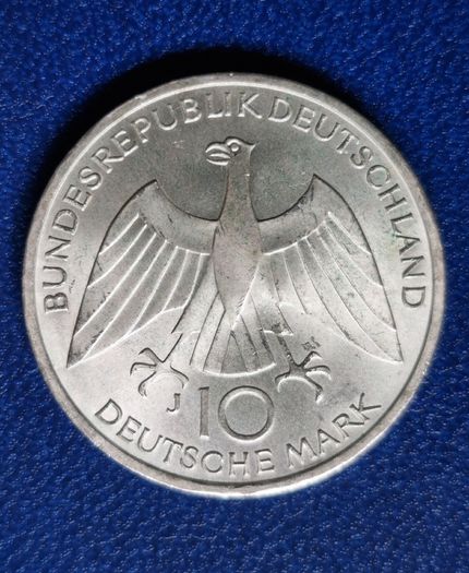 1972 Silver Germany 10 Deutsche Mark Olympic Games in Munich