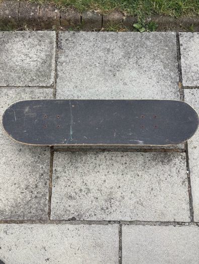 Black rampage skateboard