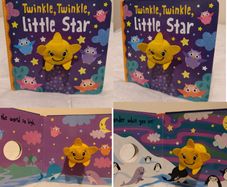 Twinkle Twinkle Little Star Finger Puppet Hardback Board Book