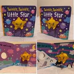 Twinkle Twinkle Little Star Finger Puppet Hardback Board Book