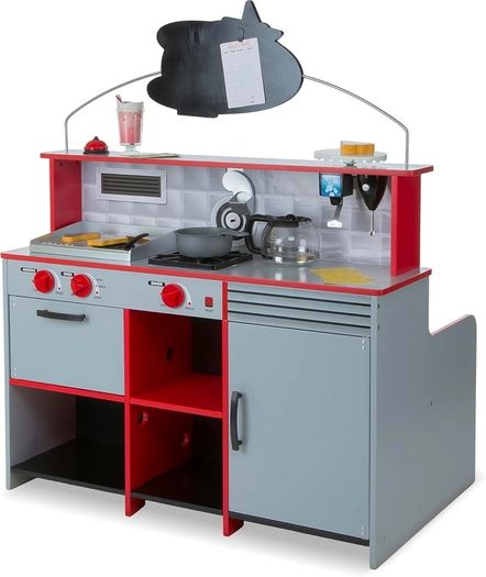 Brand New Melissa & Doug Wooden Diner Set Sealed Box Perfect Gift