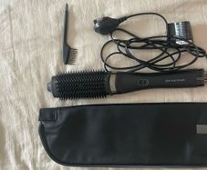 Ghd Duet Blowdry Hair Dryer Brush In Black