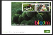 2014 Ireland Bloom Commemorative Stamps Miniature Sheet An Post First Day Cover (FDC)
