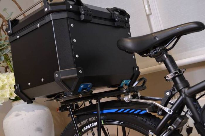 45L Motorcycle Top Box Motorbike and Bycicle Rear Luggage Case Tailbox