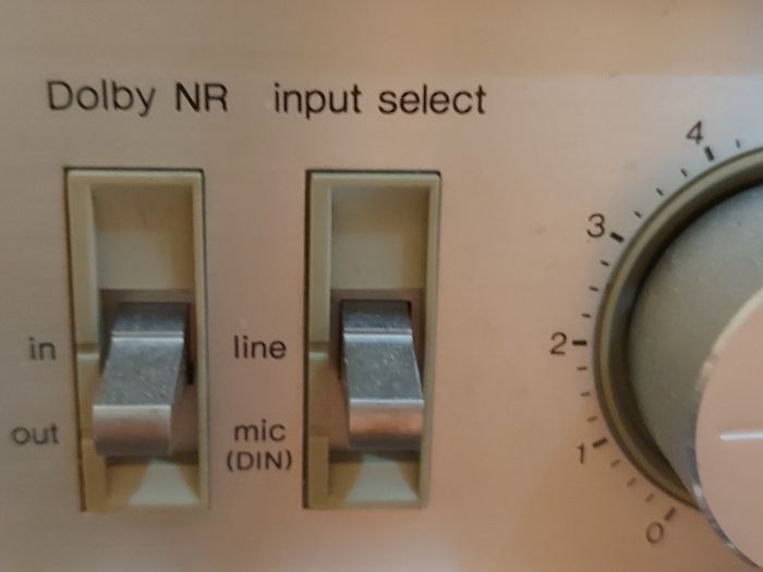 Technics FM-AM Stereo Tuner Model ST-3200, Technics Model No. RS-M205, Technics Stereo integrated Amplifier Model SU-3200, 3 parts of a Technics Music System, No phonograph or Speakers