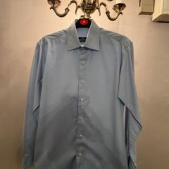 James Fashion International handmade medium men's long sleeve shirt