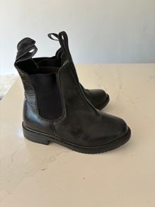 Riding Leather Boots Rhinegold Childs Size 2