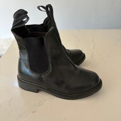 Riding Leather Boots Rhinegold Childs Size 2
