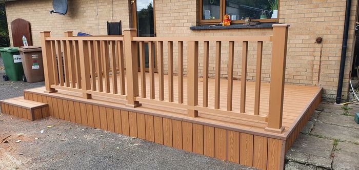 Composite decking supplied and fitted