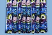 Brand New Disney Pixar Monsters University Curtain Set 168x 137cm/66" x 54")