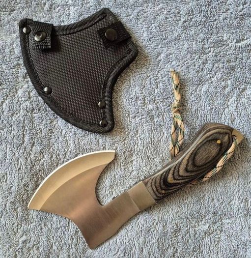 Camping axe.