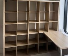 IKEA Shelf desk combination, KALLAX / LINNMON