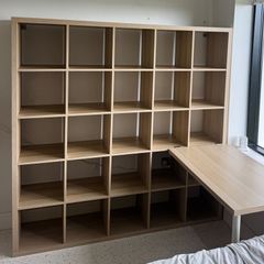 IKEA Shelf desk combination, KALLAX / LINNMON