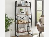 Ladder Bookcase storage shelves 4 tier   FREE DELIVERY