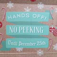 A Large Christmas Gift Box - Read Carefully - #