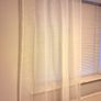IKEA white sheer curtains Image 5