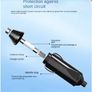 120W Universal Portable AC Laptop Power Adapter 12V-24V Charger (UK Plug) Image 6