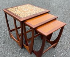 Vintage G-Plan Astro teak and nest  of Tables  c1970