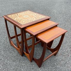 Vintage G-Plan Astro teak and nest  of Tables  c1970