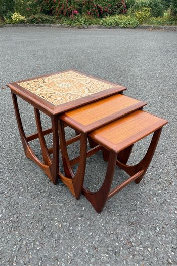 Vintage G-Plan Astro teak and nest  of Tables  c1970