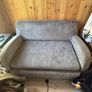 Grey couch 2 seats Image 2