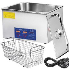 30L Ultrasonic Cleaner Heater Digital Timer Mini Portable Ultrasound Washing Machine Jewelry Lab