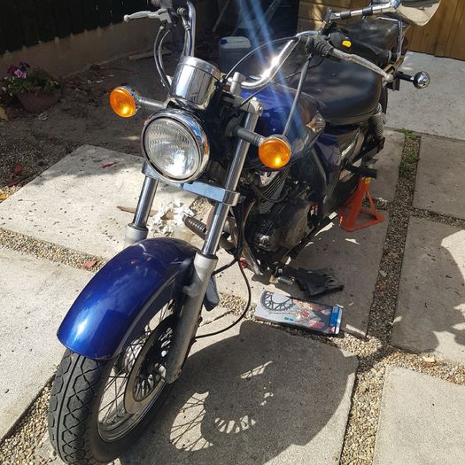 07 Suzuki marauder 250cc breaking