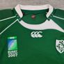 Vintage Ireland 2007 Rugby World Cup Player Issue jersey Shirt Mens 4XL Player Fit Image 3