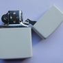 Zippo Try The Fan Test White Matte Zippo Lighter Mint In Box Image 5