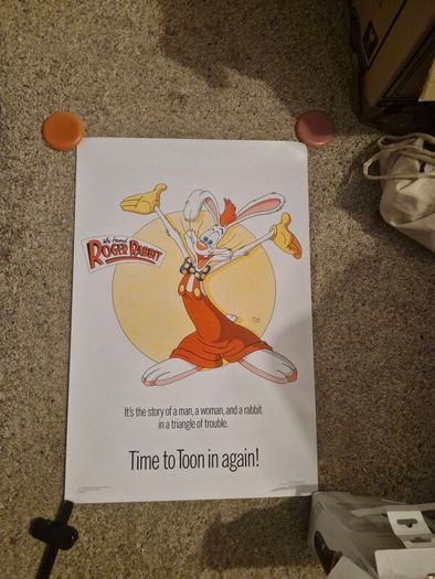 Who Framed Roger Rabbit Movie Poster
